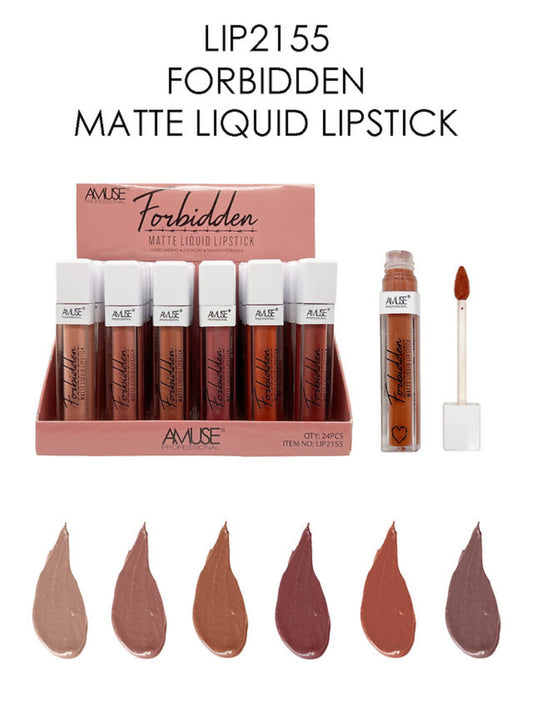 Amuse Forbidden Matte Liquid Lipstick