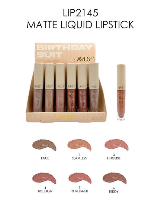 Amuse - Birthday Suit Matte Liquid Lipstick